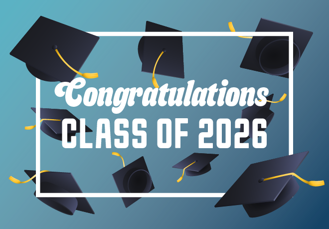 Congratulations, Class of 2026