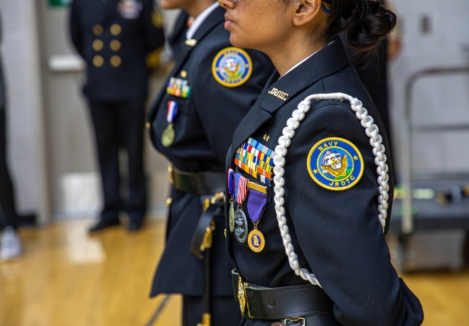 NJROTC Again Named Distinguished Unit with Academic Honors