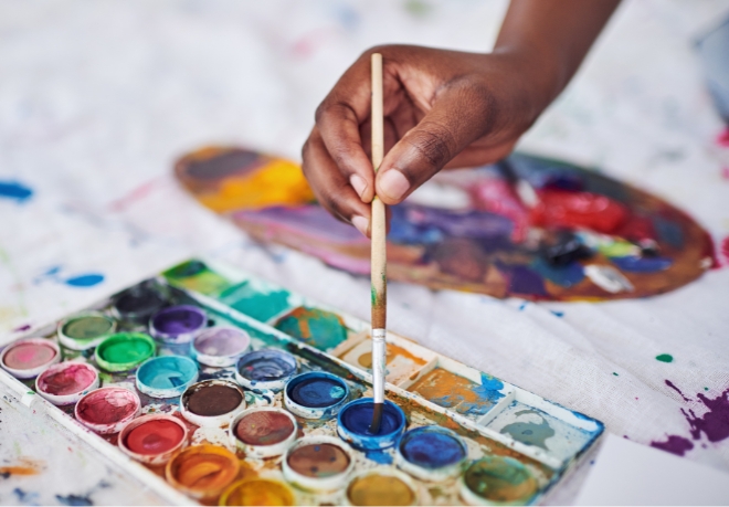 Student Creativity on Display at Vertical Art Shows