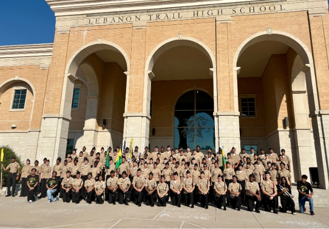 Lebanon Trail’s NJROTC Earns Academic Distinction for 2025-26